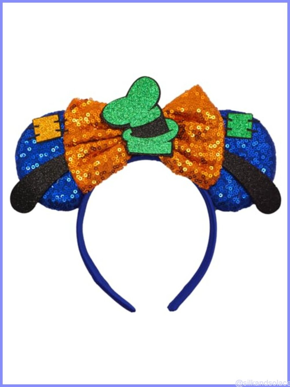 Fabric Wrapped Costume Headband Goofy Dog Hat Hair Accessory Party